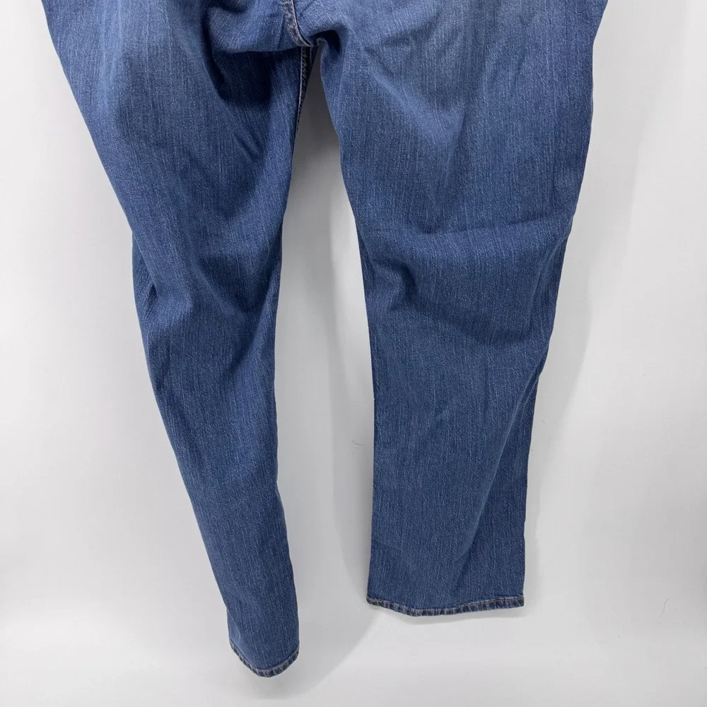 Levis 511 Slim Jeans Mens 50x34 Blue Medium Wash Ease Stretch Denim A35530007
